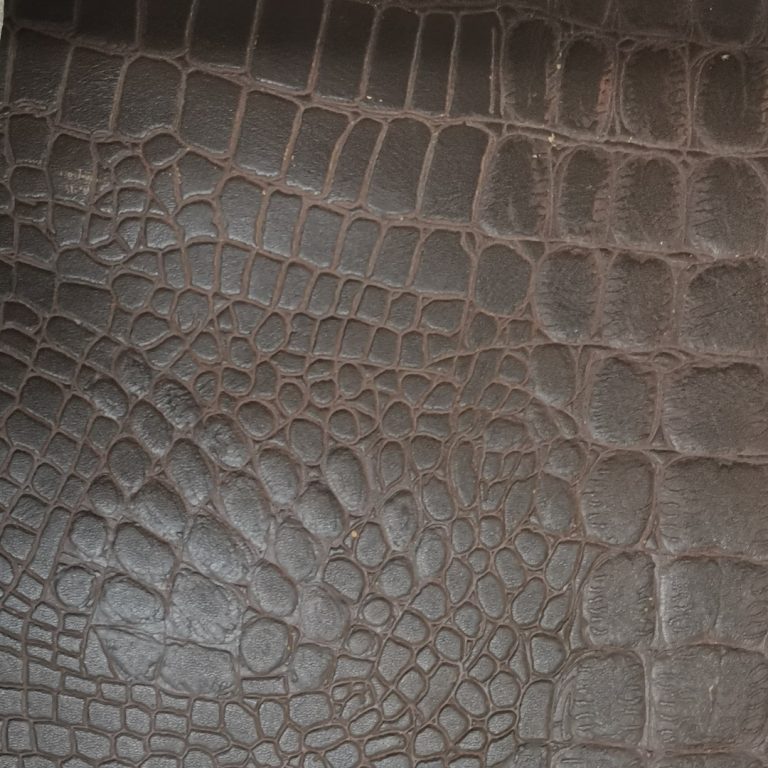 Cow Leather Croc Finished