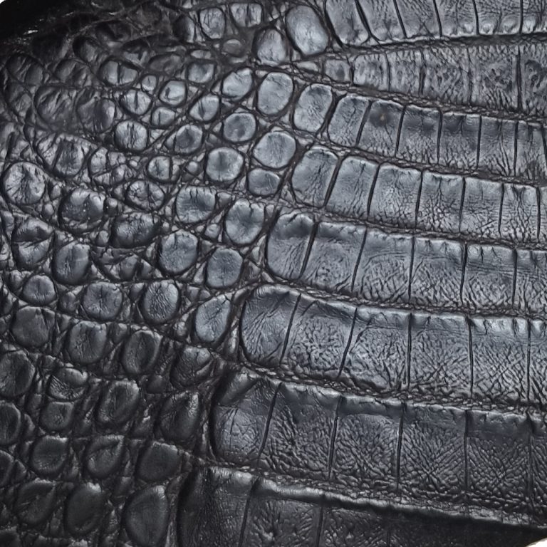Cow Leather Croc Finished