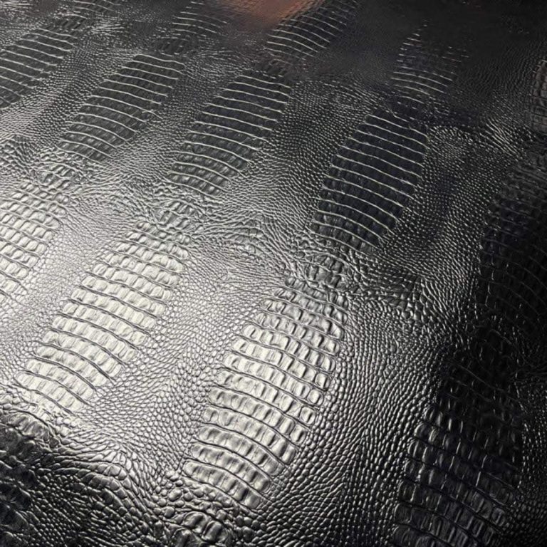 Cow Leather Croc Finished