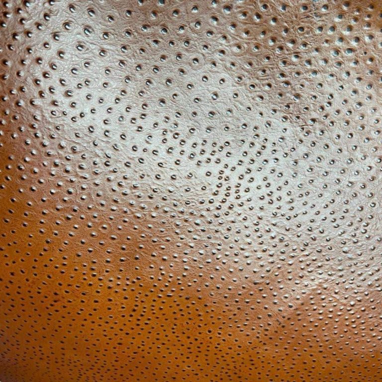 Cow Leather Ostrich Finished, Printed